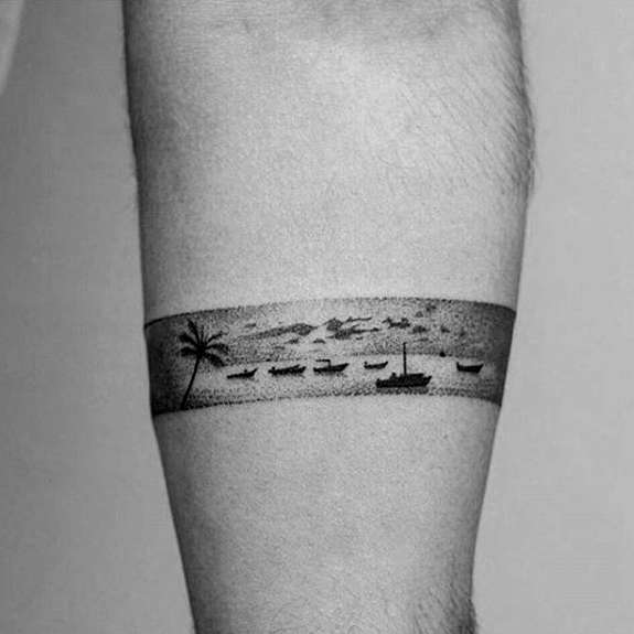 Tatuajes pequeños - brazalete