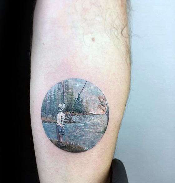 Tatuajes pequeños - paisaje