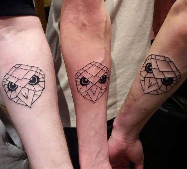 Tatuaje de mejores amigos - Águila