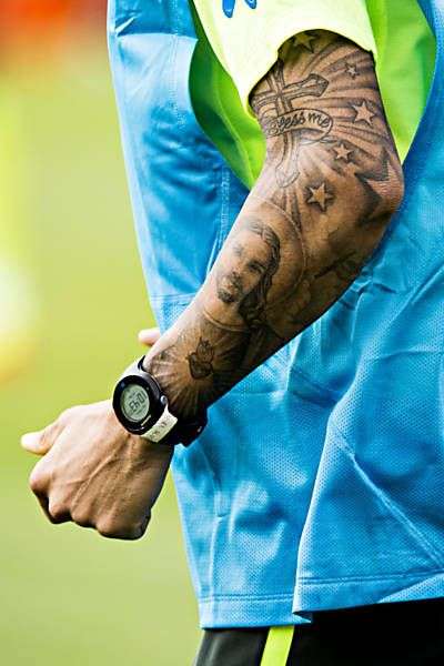 Tatuajes de futbolistas famosos: Dani Alves