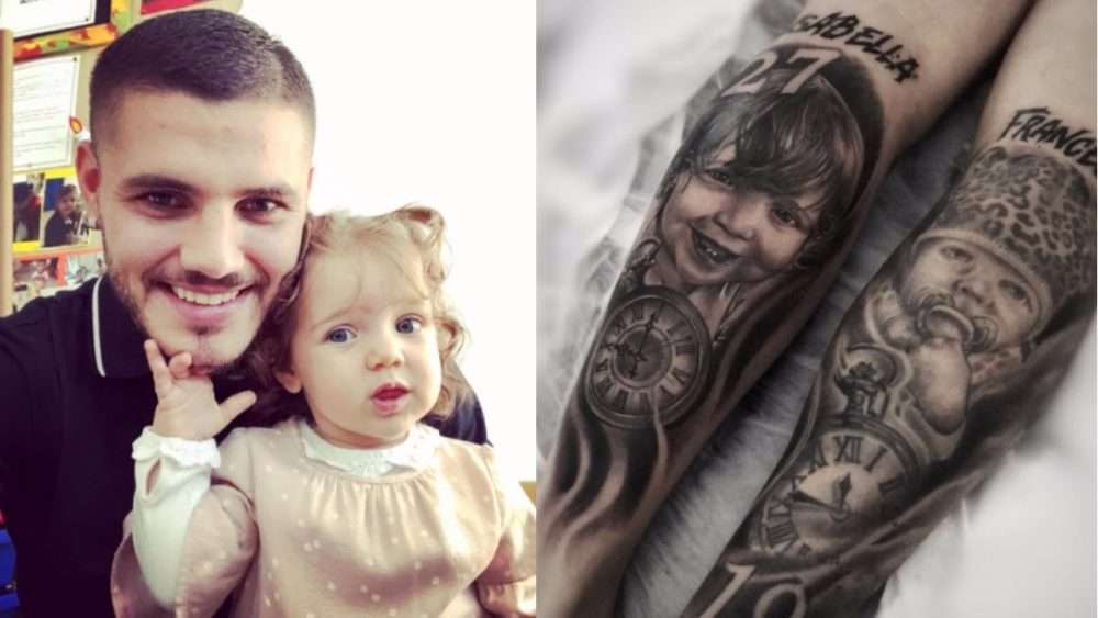 Tatuajes de futbolistas famosos: Mauro Icardi