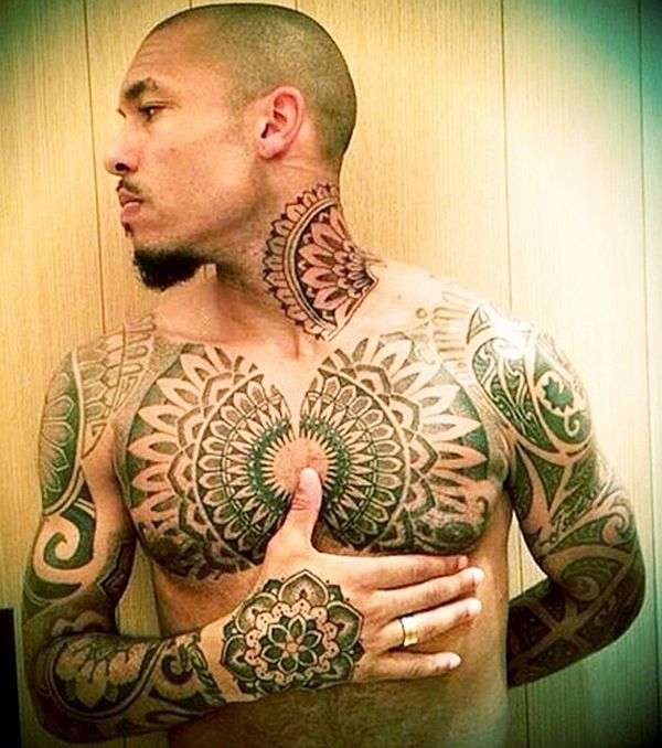 Tatuajes de futbolistas famosos: Nigel de Jong
