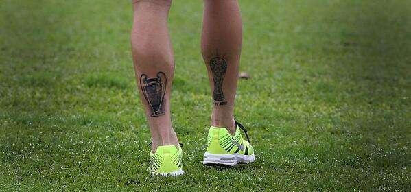 Tatuajes de futbolistas famosos: Sergio Ramos