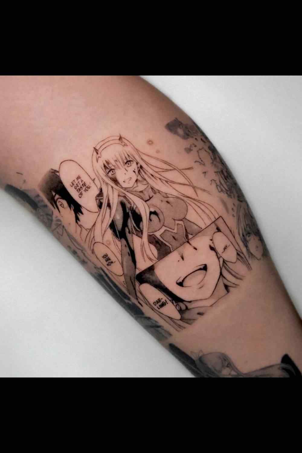 Tatuajes de Anime