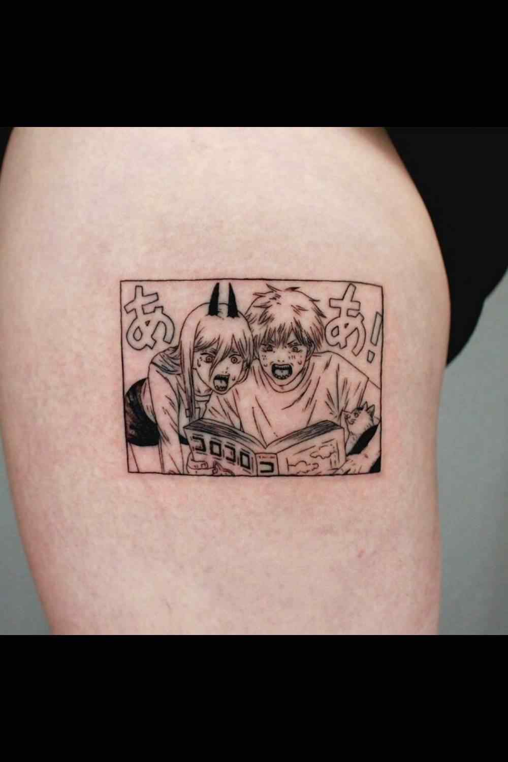 Tatuajes de Anime