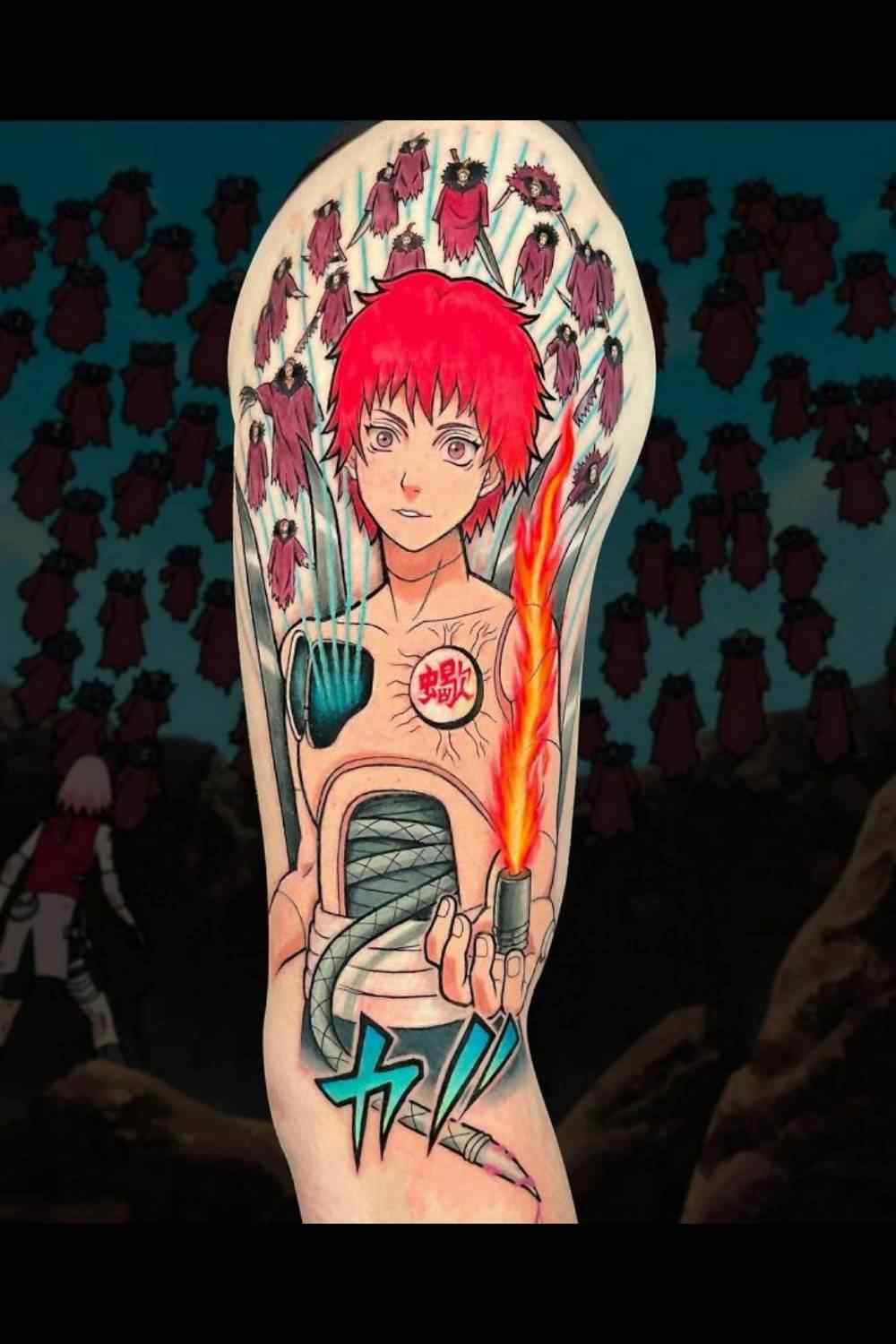 Tatuajes de Anime