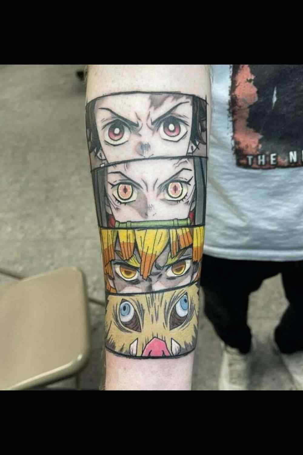 Tatuajes de Anime