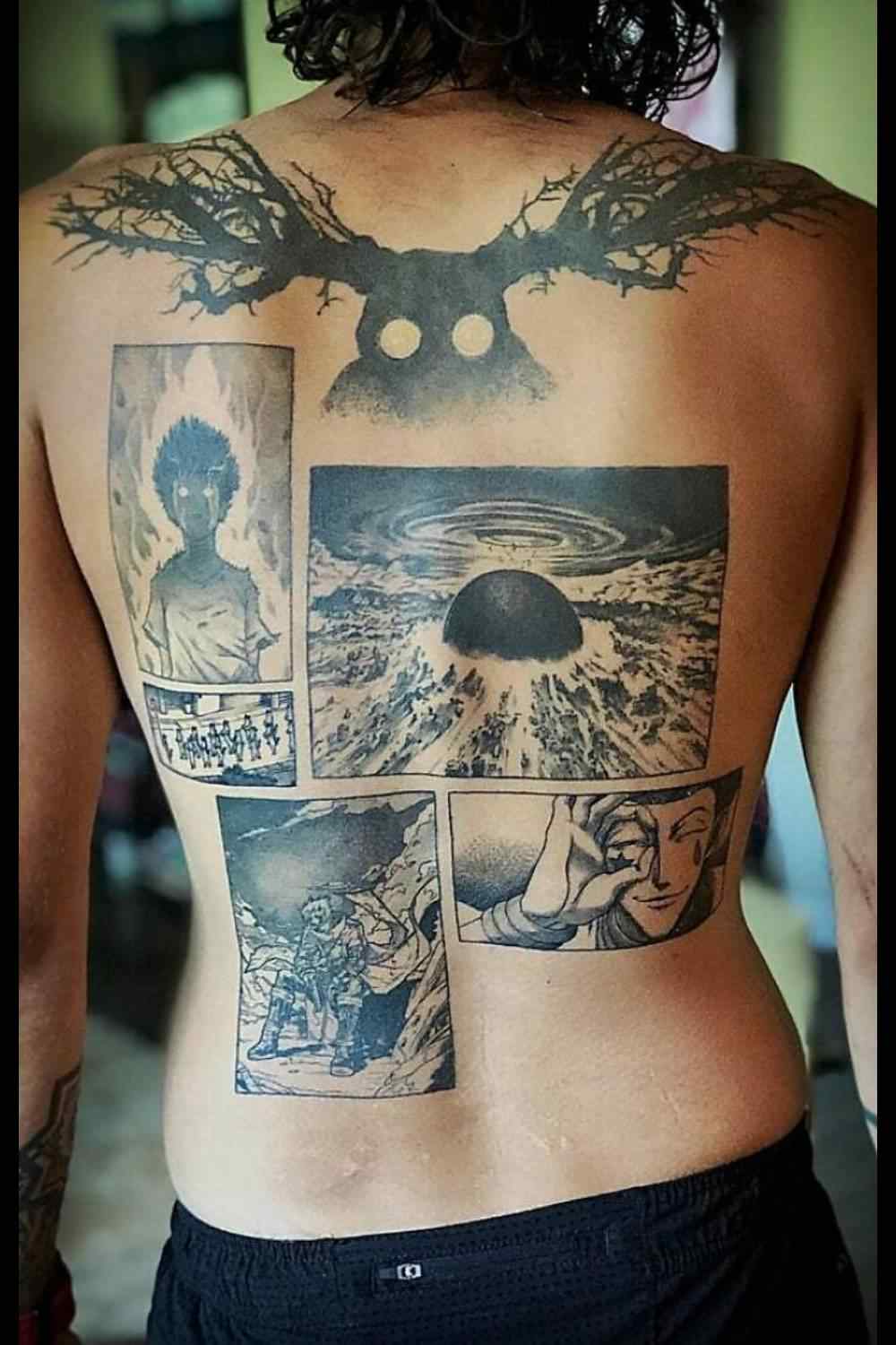 Tatuajes de Anime