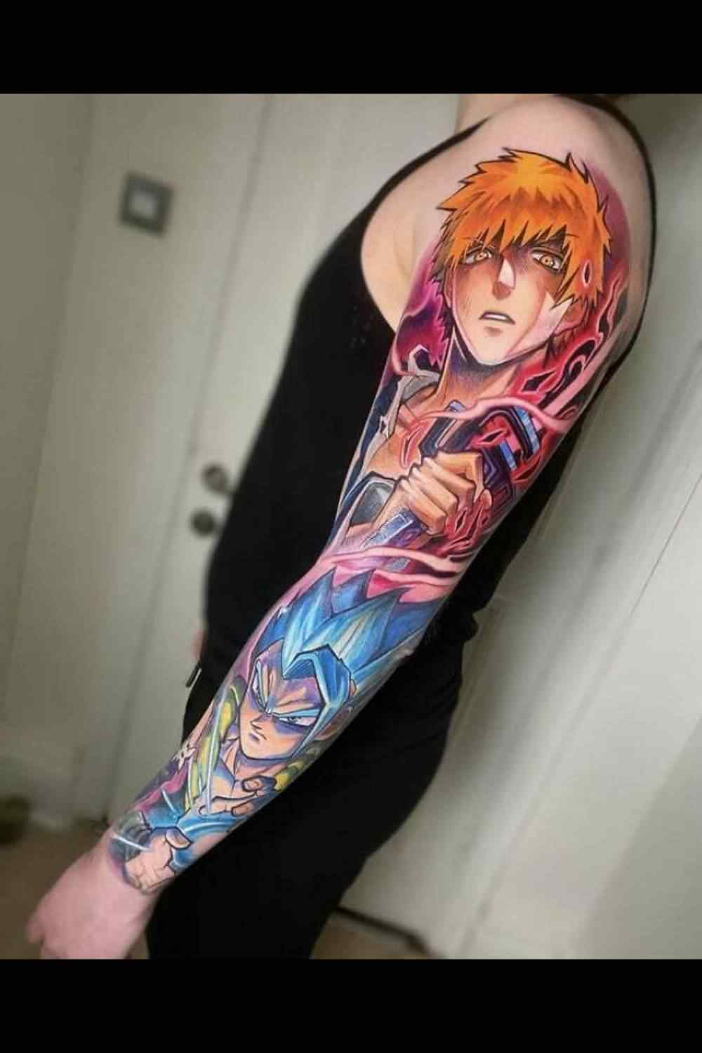 Tatuajes de Anime