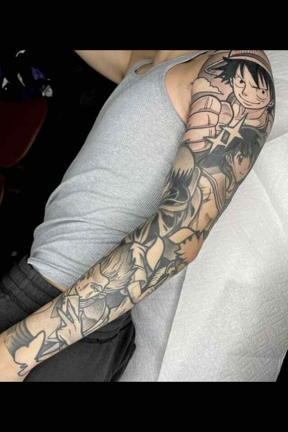Tatuajes de Anime