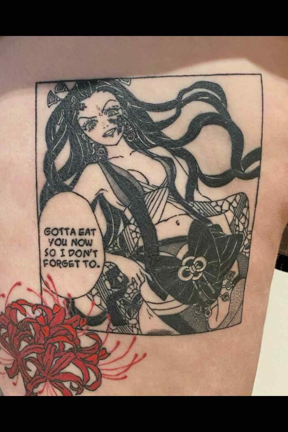 Tatuajes de Anime