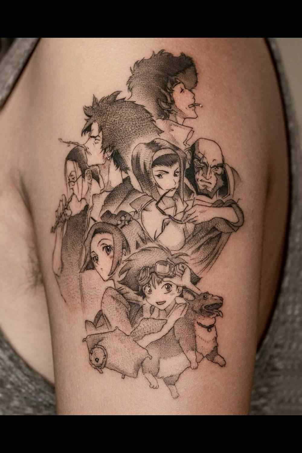 Tatuajes de Anime