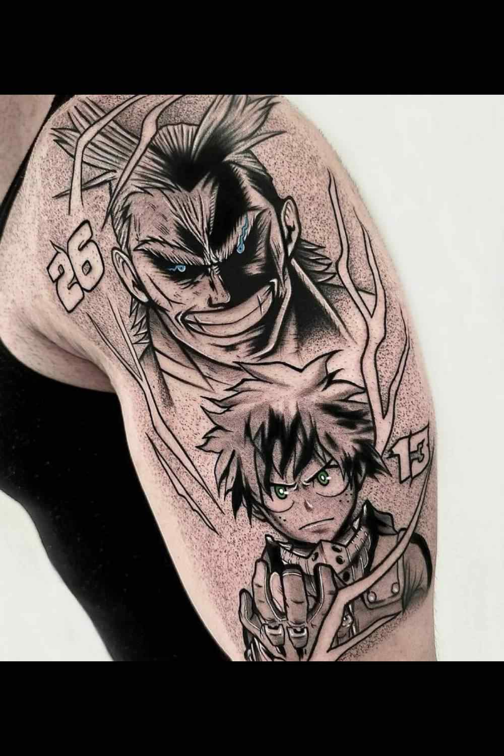 Tatuajes de Anime