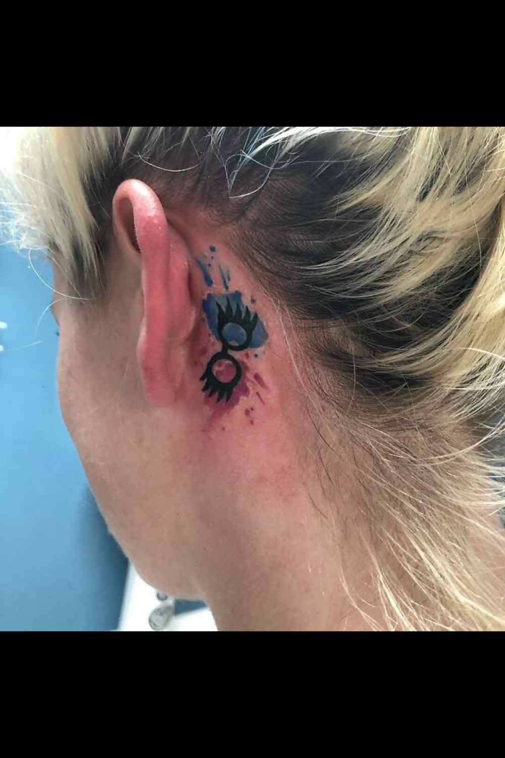 tatuajes en el oído