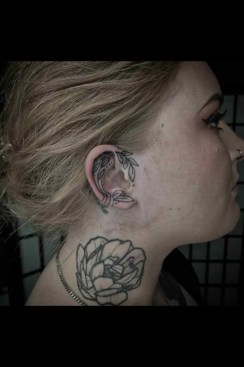 tatuajes en el oído