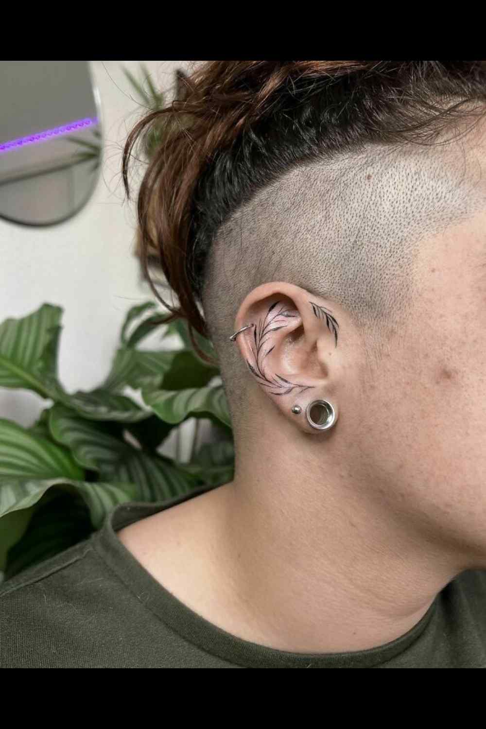 tatuajes en el oído