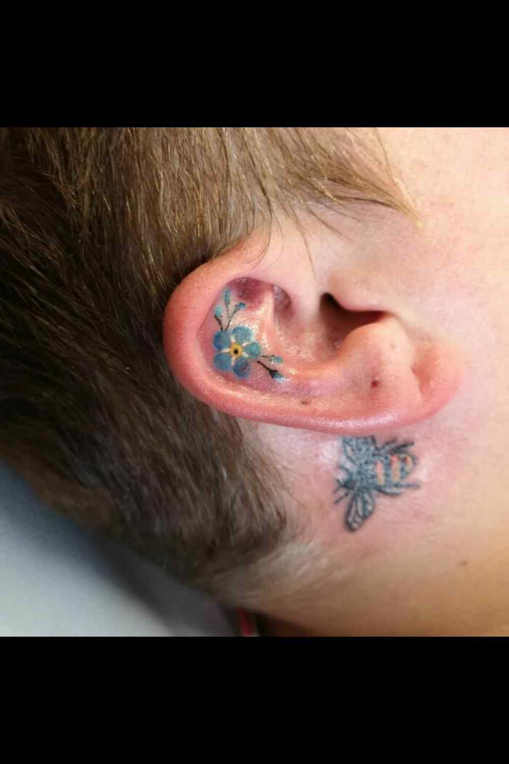 tatuajes en el oído