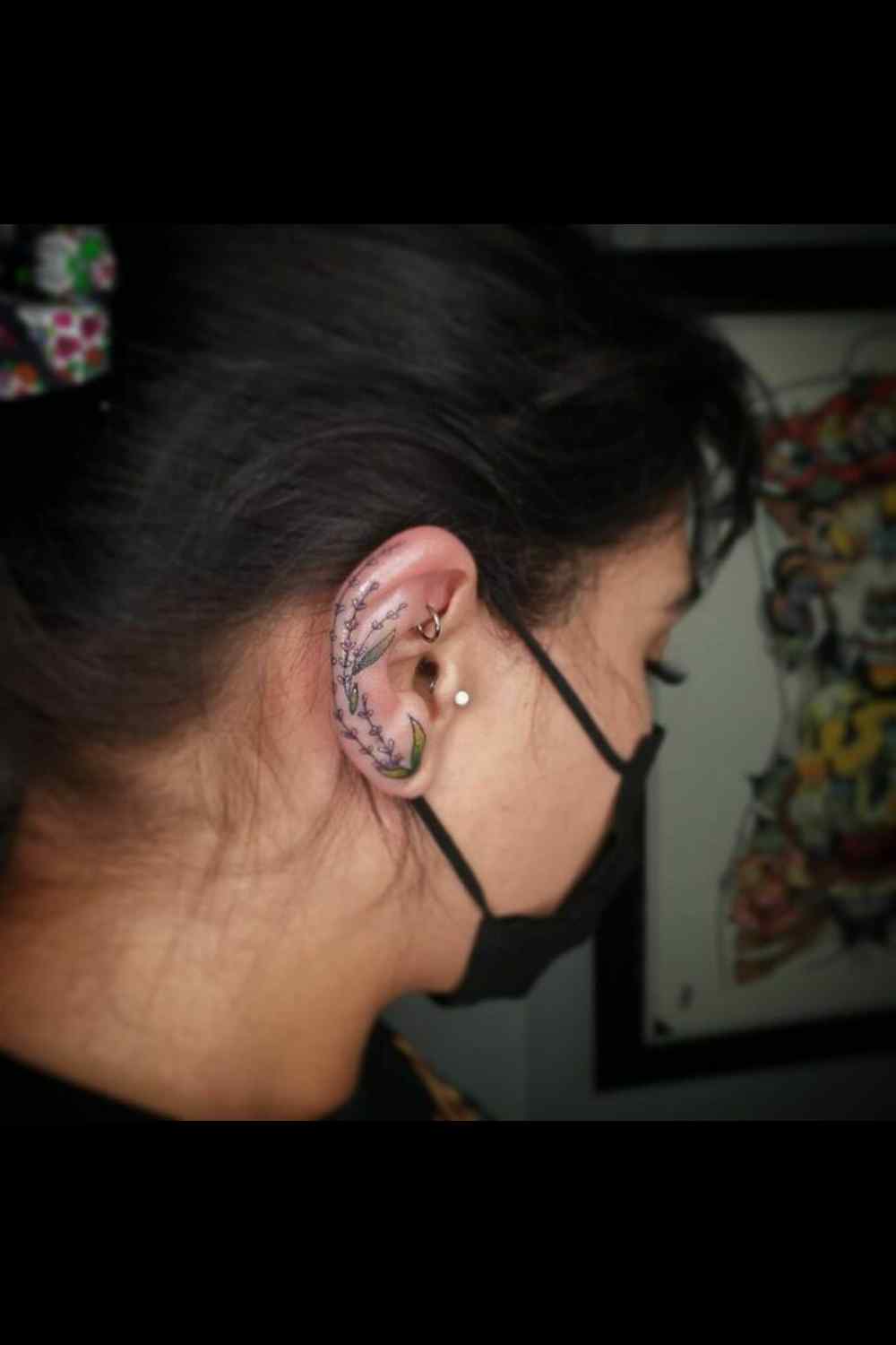 tatuajes en el oído