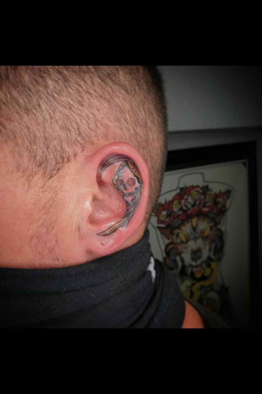 tatuajes en el oído