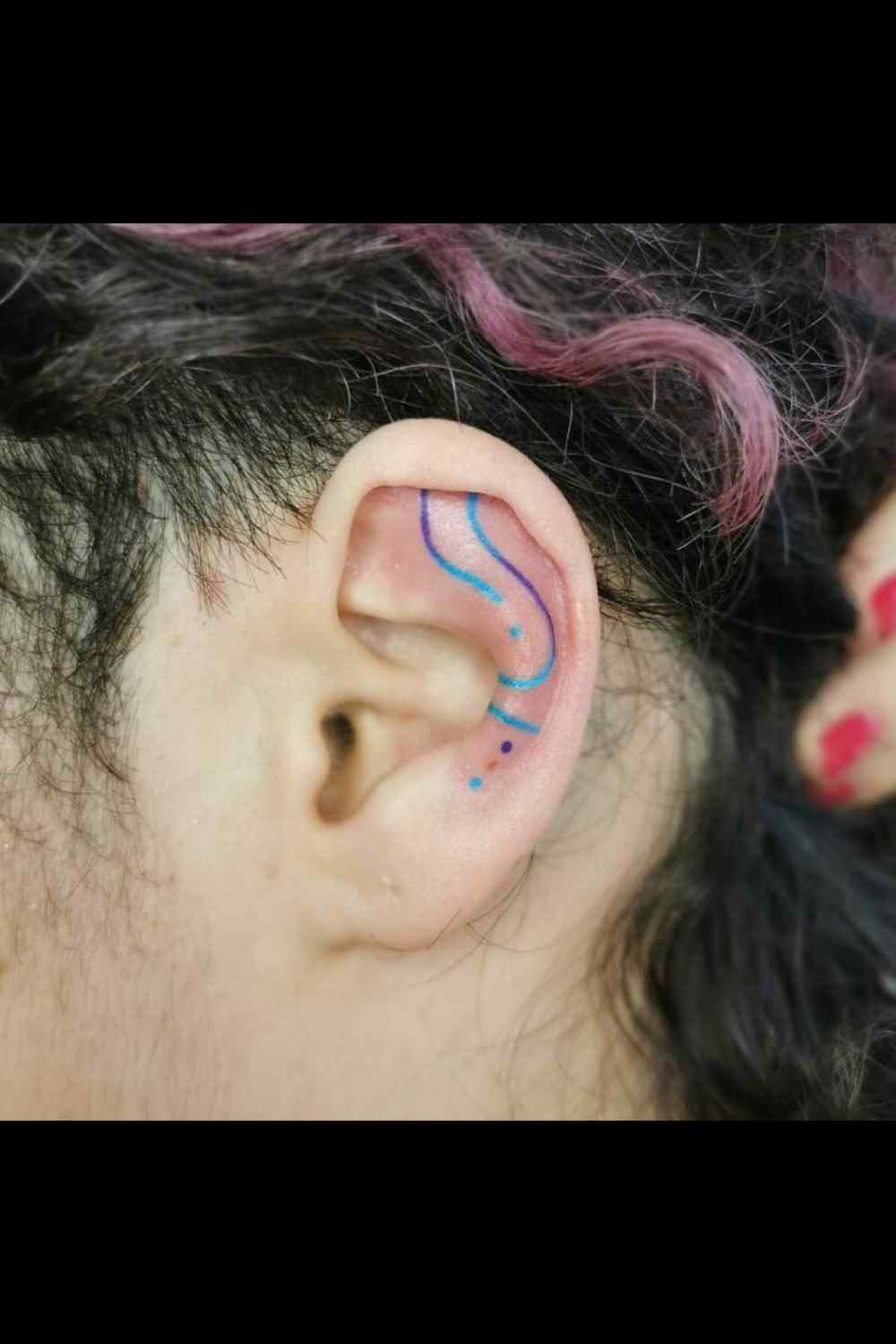 tatuajes en el oído